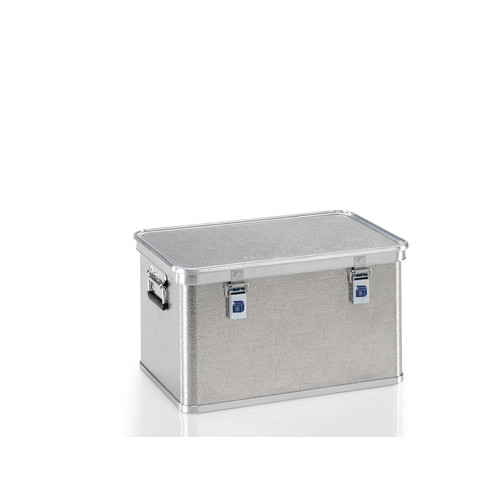 Transportkiste aus Strukturblech, G-professional BOX A 1599 / 60, 553x353x300 mm, Tragkraft 50 kg, aus Aluminium