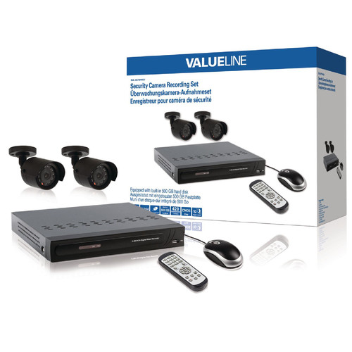 Überwachungs-Set HDD 500 GB / 420 TVL - 2 x Kamera