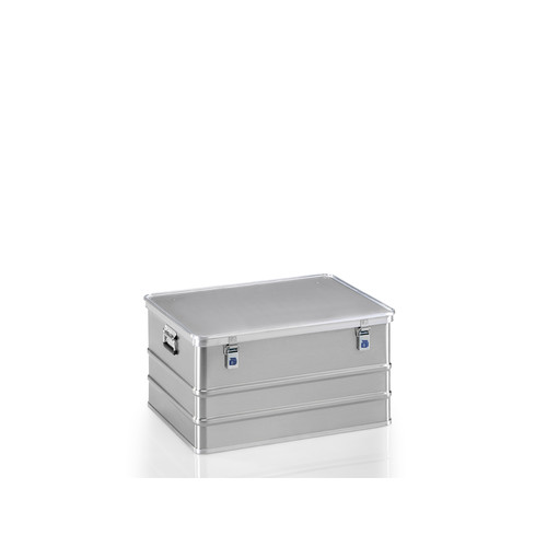 Transportkiste, G®-premium plus BOX A 1589 / 156, 753x553x380 mm, Tragkraft 75 kg, aus Aluminium