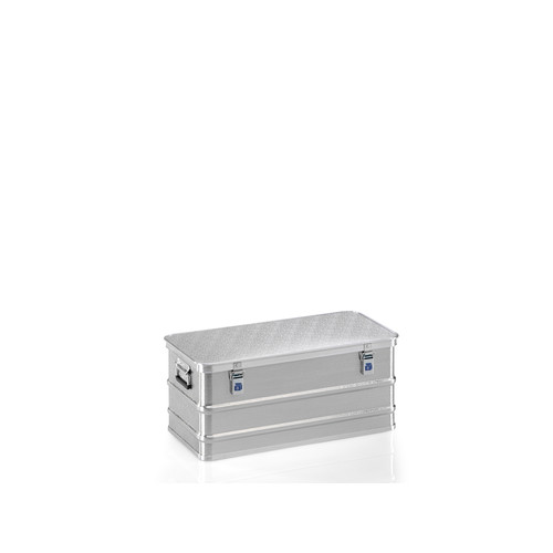 Box aus Strukturblech, G®-allround BOX A 1539 / 81, 750x350x310 mm, Tragkraft 50 kg, aus Aluminium