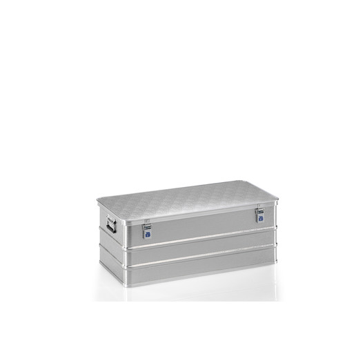 Box aus Strukturblech, G-allround BOX A 1539 / 150, 950x450x350 mm, Tragkraft 75 kg, aus Aluminium