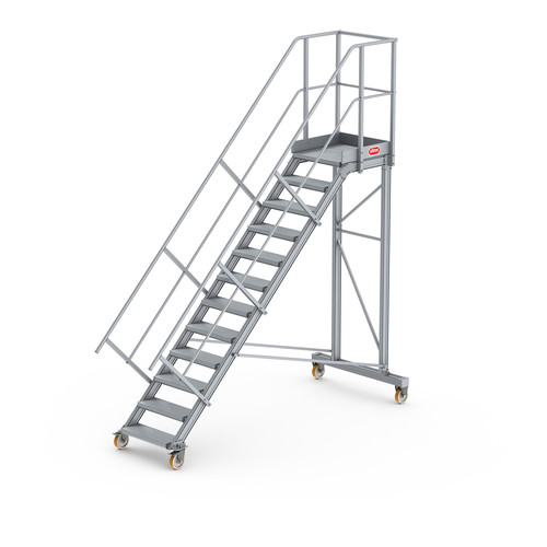 Podesttreppe 12 Stufen 45 Grad 60 cm