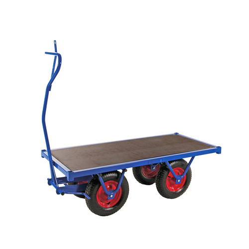 Schwerlastwagen, 1500x700 mm, 1500 kg Tragfhigkeit, Blau