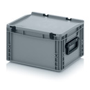 Eurobehälter Koffer 2GS, 400x300x235 mm, Silbergrau