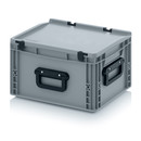 Eurobehälter Koffer 3G, 400x300x235 mm, Silbergrau