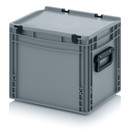 Eurobehälter Koffer 2GS, 400x300x335 mm, Silbergrau