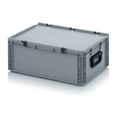 Eurobehälter Koffer 2GS, 600x400x235 mm, Silbergrau