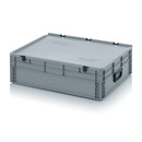 Eurobehälter Koffer 2GS, 800x600x235 mm, Silbergrau