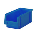 Sichtlagerkasten PLK 3a, blau, aus PP, 290x150x125 mm