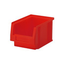 Sichtlagerkasten PLK 3, rot, aus PP, 230x150x125 mm