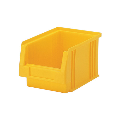 Sichtlagerkasten PLK 3, gelb, aus PP, 230x150x125 mm