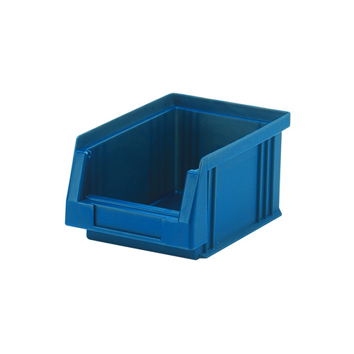 Sichtlagerkasten PLK 4, blau, aus PP, 164x105x75 mm
