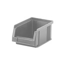 Sichtlagerkasten PLK 4, grau, aus PP, 164x105x75 mm