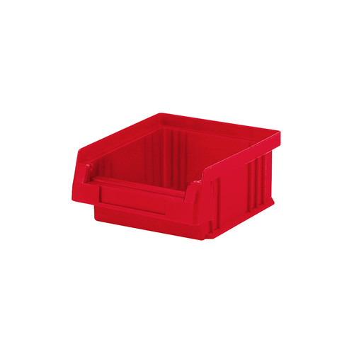 Sichtlagerkasten PLK 5, rot, aus PP, 89x102x50 mm