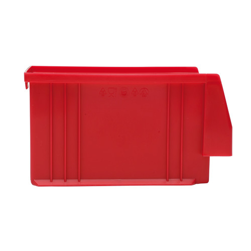 Sichtlagerkasten PLK 3 SP, rot aus PP, 230x150x125 mm