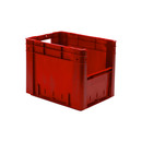 VTK 400/320-4, rot  Euro-Schwerlast-Behälter, 400x300x320 mm