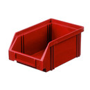 Sichtlagerkasten LK 4, rot, 160x105x75 mm