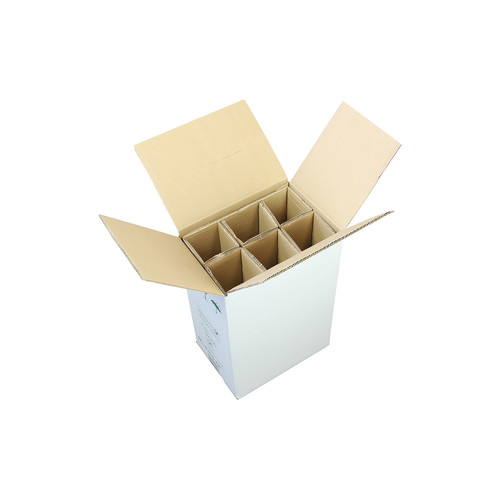PTZ-Flaschenkartons, 275 x 180 x 395 mm ( L x B x H ), wei