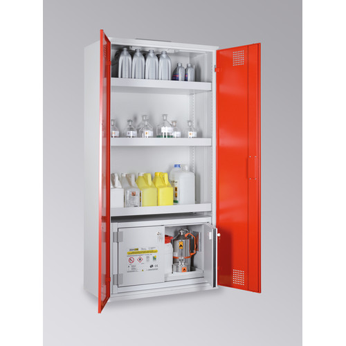 Chemikalienschrank mit Sicherheitsbox, StoreLABCHS 950 / SiB 30