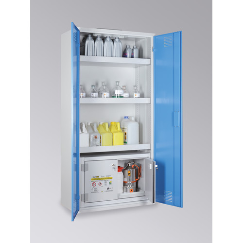Chemikalienschrank mit Sicherheitsbox, StoreLABCHS 950 / SiB 60
