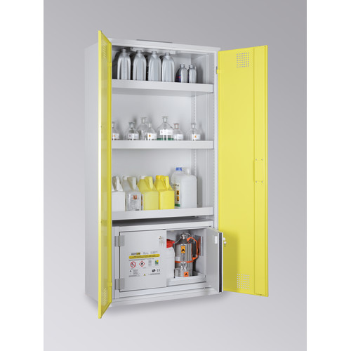 Chemikalienschrank mit Sicherheitsbox, StoreLABCHS 950 / SiB 60