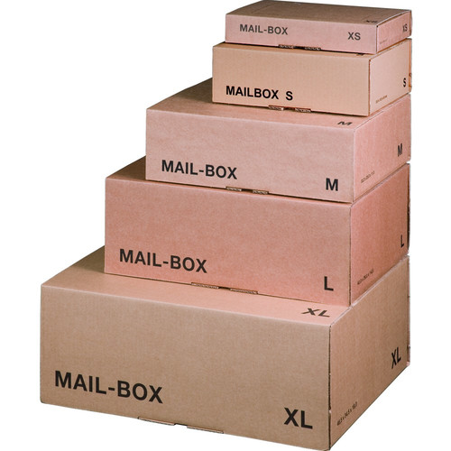 Mail-Box S, braun, 249x175, 20 Stck