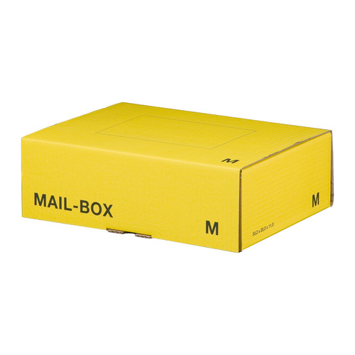 Mail-Box M, gelb, 331x241, 20 Stck